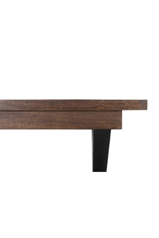 Table extensible en bois de manguier - 90 x 75 x 120/180 cm