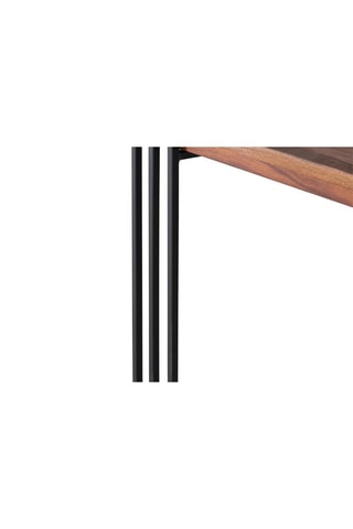 Table en bois de palissandre - 76 x 150 x 90 cm