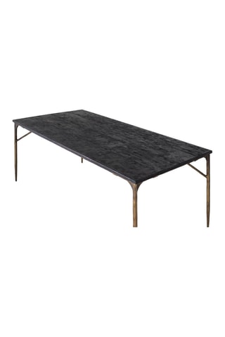 Table à manger en bois massif - 200 x 100 x 76 cm