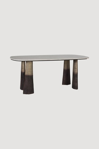 Table à manger en marbre - 180 x 75 x 90 cm