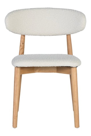 2 chaises en hévéa - 56 x 79 x 50 cm