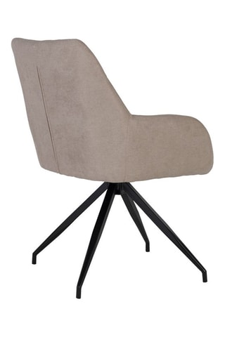 2 chaises pivotantes - 58 x 84 x 61 cm