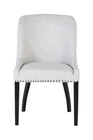 2 chaises en hévéa massif - 57 x 92 x 62 cm