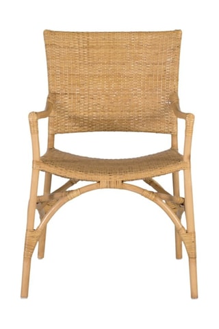 2 chaises en bambou - 54 x 54 x 85 cm