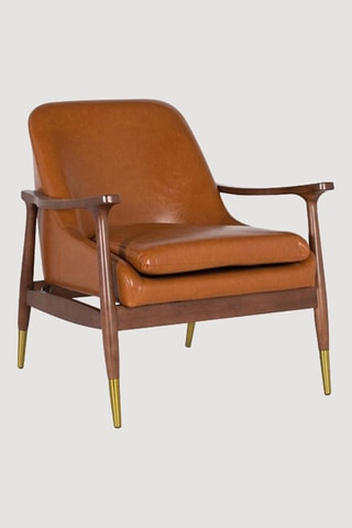 Fauteuil - Marron - En polyuréthane