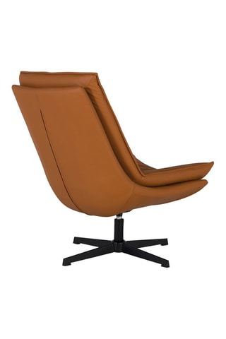 Fauteuil pivotant - Camel - En polyuréthane