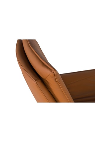 Fauteuil pivotant - Camel - En polyuréthane