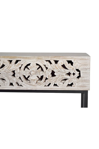 Console 2 tiroirs - 120 x 30 x 77 cm