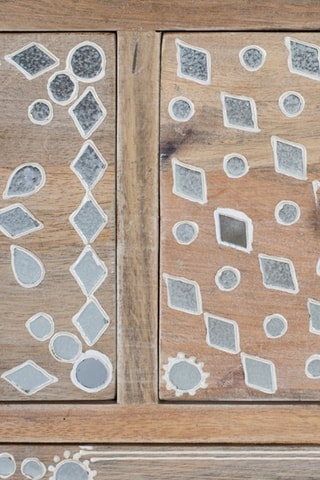 Commode 10 tiroirs - Naturel