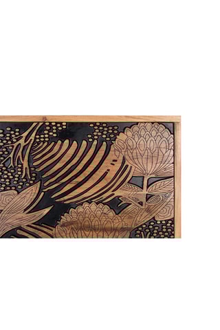 Tête de lit en acacia - 81 x 166 x 166 cm