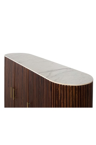 Buffet 3 portes en manguier - 150 x 86 x 40 cm