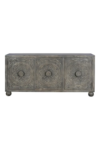Buffet 3 portes en manguier - 172 x 43 x 82 cm