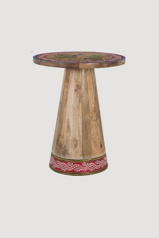 Table basse en manguier - 46 x 56 x 46 cm