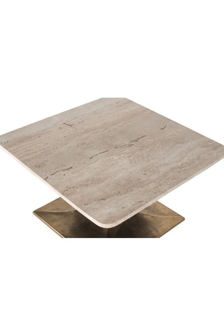 Table basse - Gris et bronze