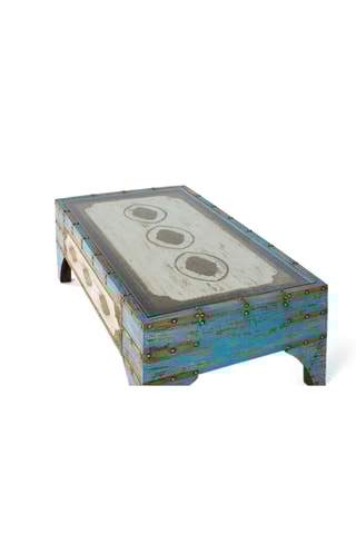 Table basse en manguier - 120 x 46 x 70 cm