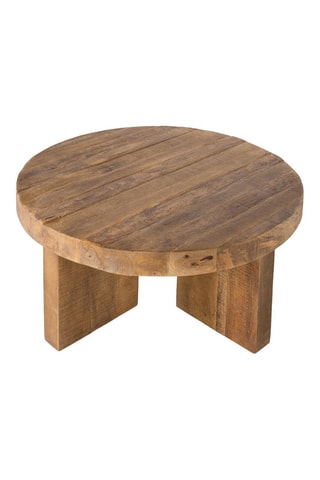 Table basse en manguier - 90 x 90 x 42 cm