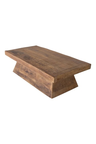 Table basse en manguier - 135 x 70 x 40 cm