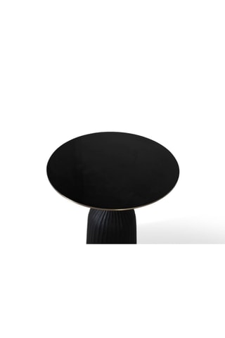 Table d'appoint - Noir et doré