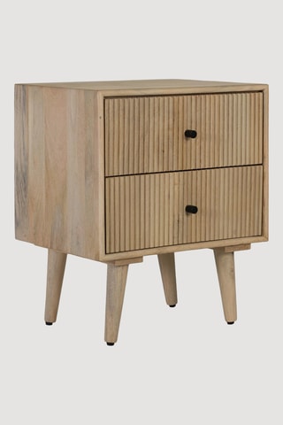 Table de chevet en manguier - 50 x 61 x 40 cm