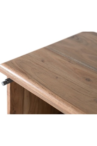 Table de chevet 1 tiroir en acacia - 50 x 40 x 52 cm
