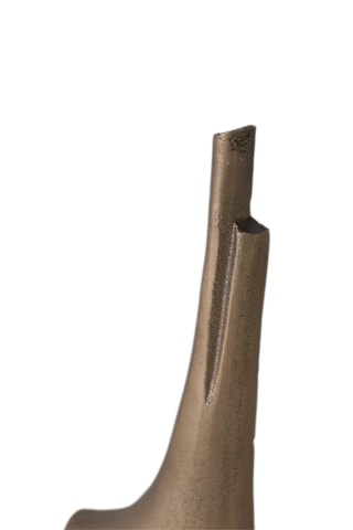 2 vases - 96 x 28 x 15/83 x 23 x 15 cm - Doré