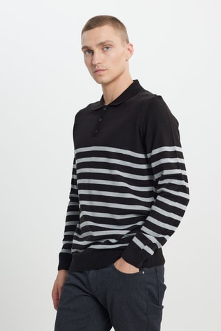 Camisola regular - Preto 