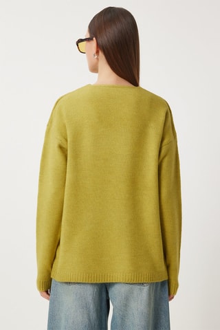 Camisola regular - Verde