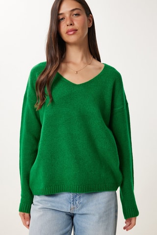 Camisola regular - Verde