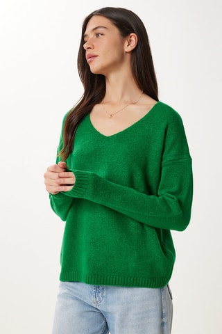 Camisola regular - Verde