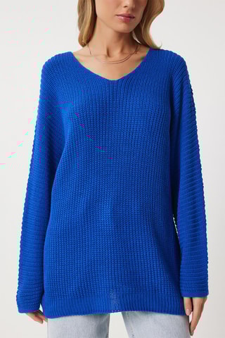 Camisola oversize - Azul