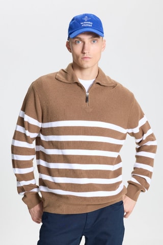 Camisola regular - Castanho