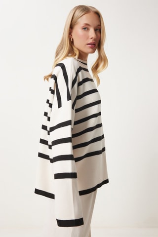 Camisola oversize - Cru