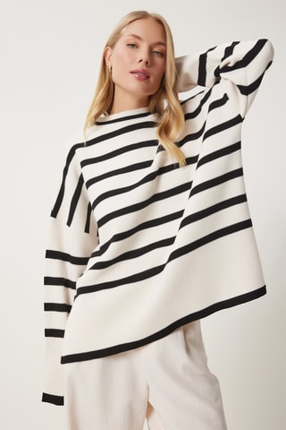 Camisola oversize - Cru