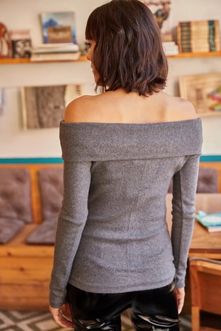 Camisola - Cinzento mesclado