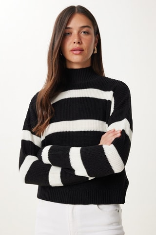 Camisola - Preto e branco