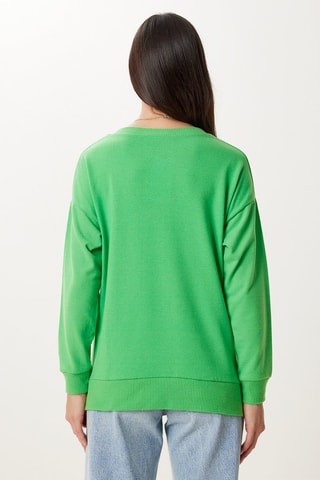 Camisola regular - Verde