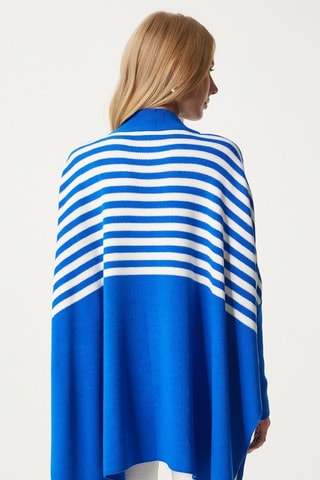 Poncho - Azul-real
