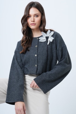 Casaco de malha - Antracite