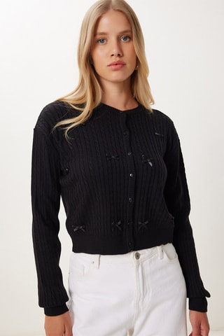 Casaco regular - Preto