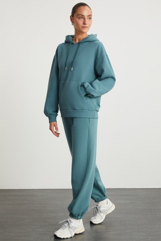 Calças de treino - Azul-verde