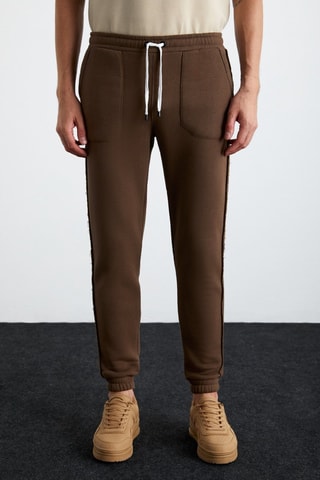 Calças de treino - Castanho