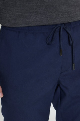 Calças slim - Azul-marinho