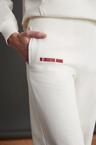 Calças de treino - Cru