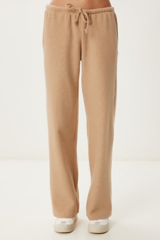 Calças loose - Camel