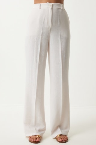 Colete e calças - Cru