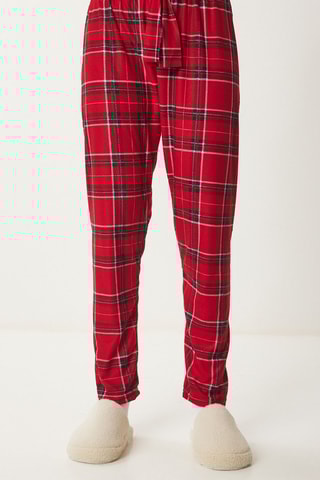 Calças de pijama - Vermelho