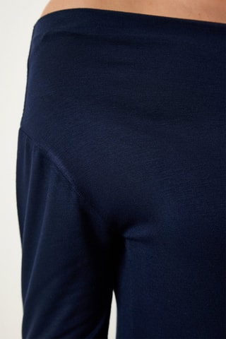 Top regular - Azul marinho