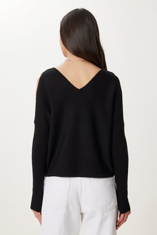 Top oversize - Preto