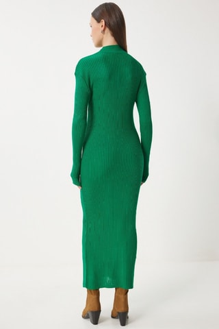 Vestido-camisola - Verde
