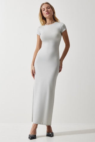 Vestido comprido - 
Branco